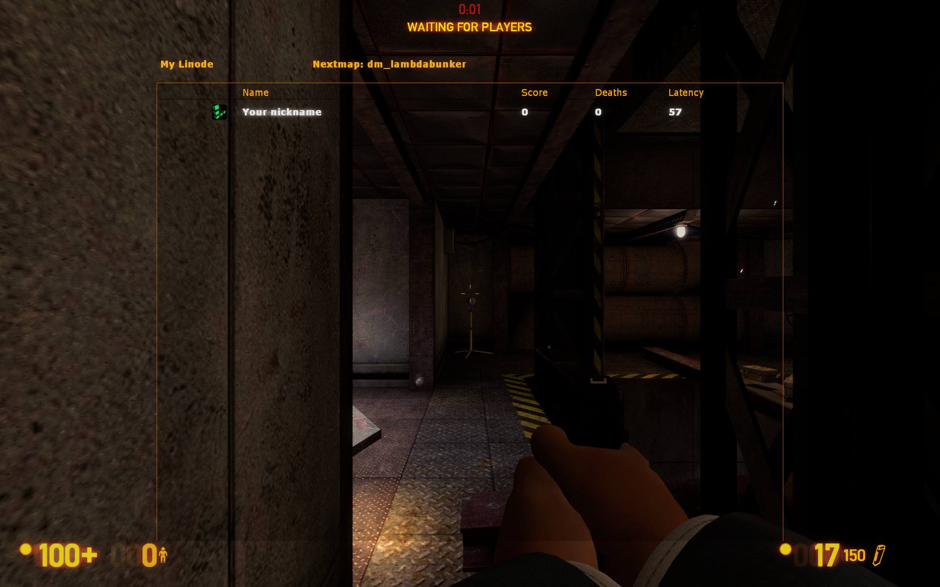 Black Mesa In-Game. Black Mesa In-Game.